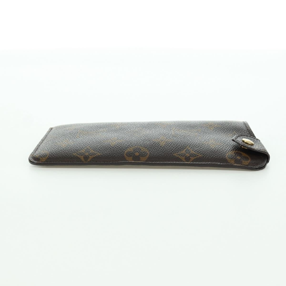 LOUIS VUITTON Monogram Etui Lunette MM Glasses Case M66544 LV Auth LNZ858V