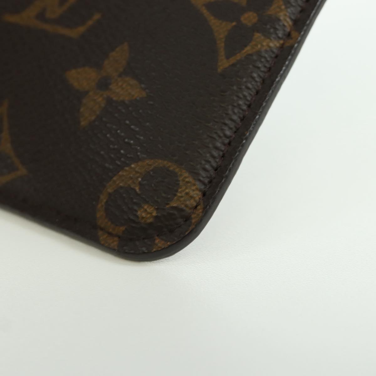 LOUIS VUITTON Monogram Etui Lunette MM Glasses Case M66544 LV Auth LNZ858V