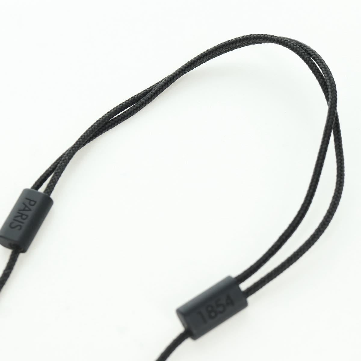 LOUIS VUITTON Collier Charms On The Go Necklace Black M63647 LV Auth LNZ880M