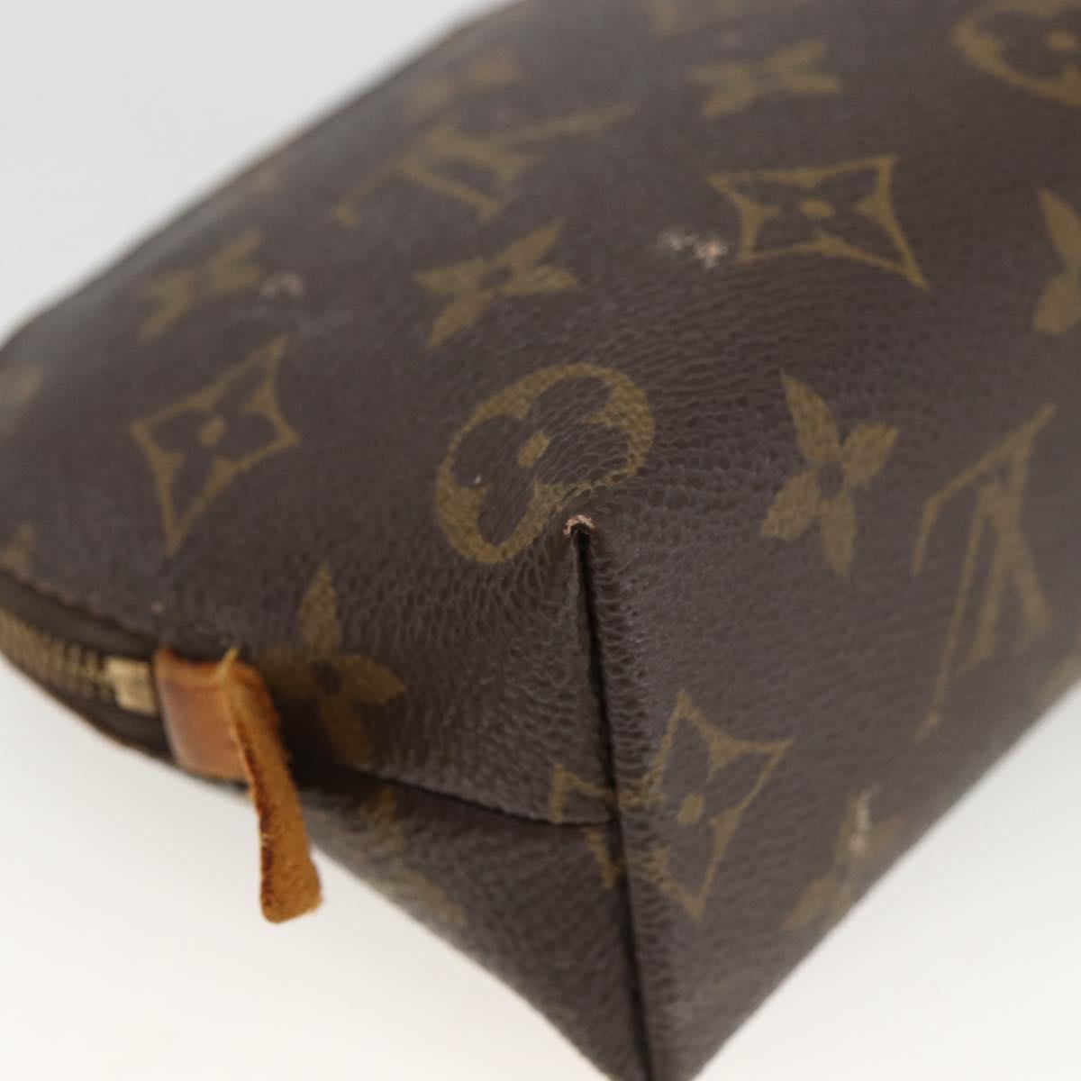 LOUIS VUITTON Monogram Pochette Cosmetic PM Pouch M43998 LV Auth LNZ963