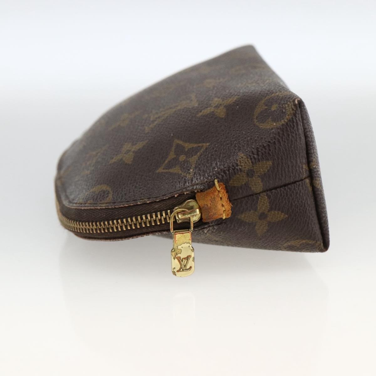 LOUIS VUITTON Monogram Pochette Cosmetic PM Pouch M43998 LV Auth LNZ963