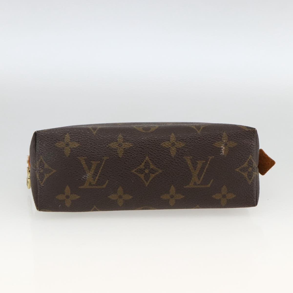 LOUIS VUITTON Monogram Pochette Cosmetic PM Pouch M43998 LV Auth LNZ963