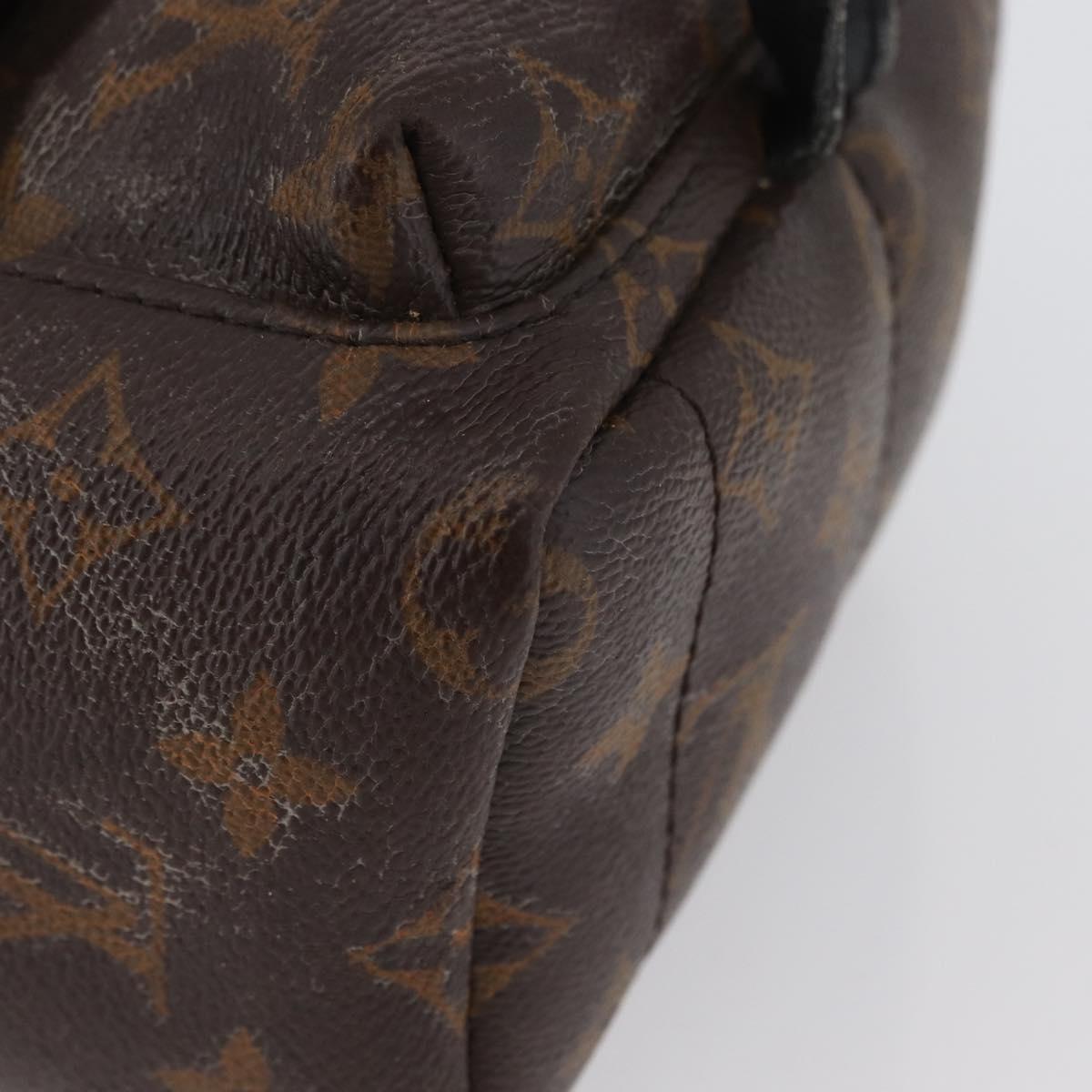 LOUIS VUITTON Monogram Palm Springs MINI Backpack M44873 LV Auth LNZ966