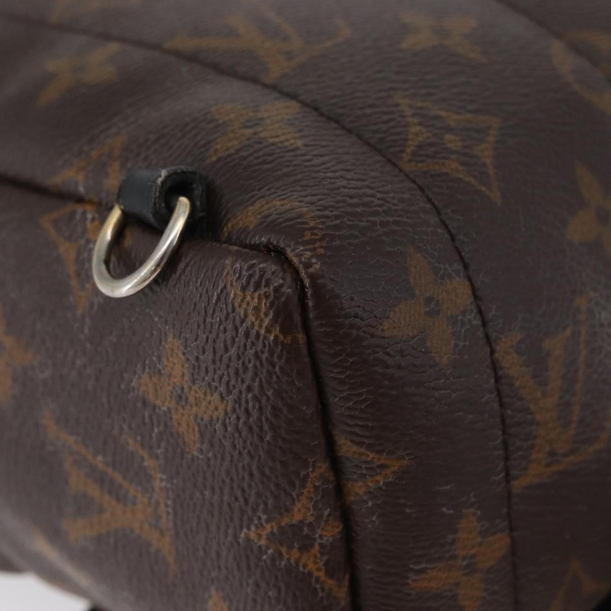 LOUIS VUITTON Monogram Palm Springs MINI Backpack M44873 LV Auth LNZ966