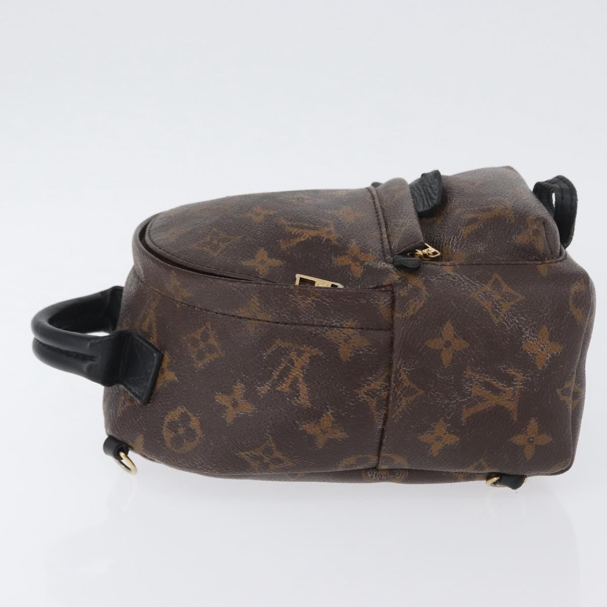 LOUIS VUITTON Monogram Palm Springs MINI Backpack M44873 LV Auth LNZ966