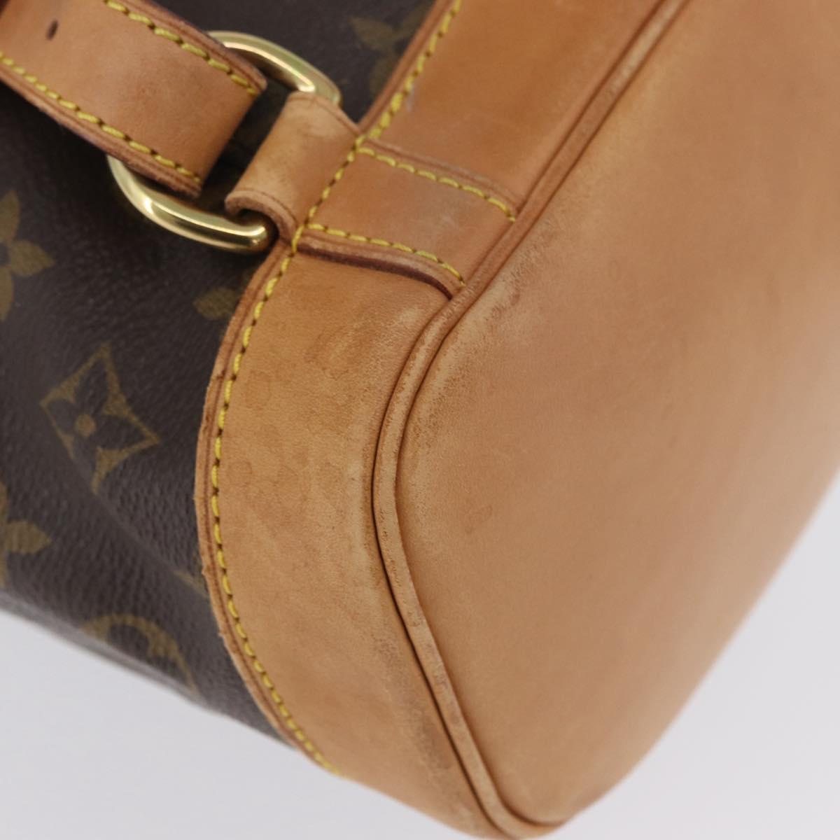 LOUIS VUITTON Monogram Montsouris MM Backpack M51136 LV Auth LNZ990A