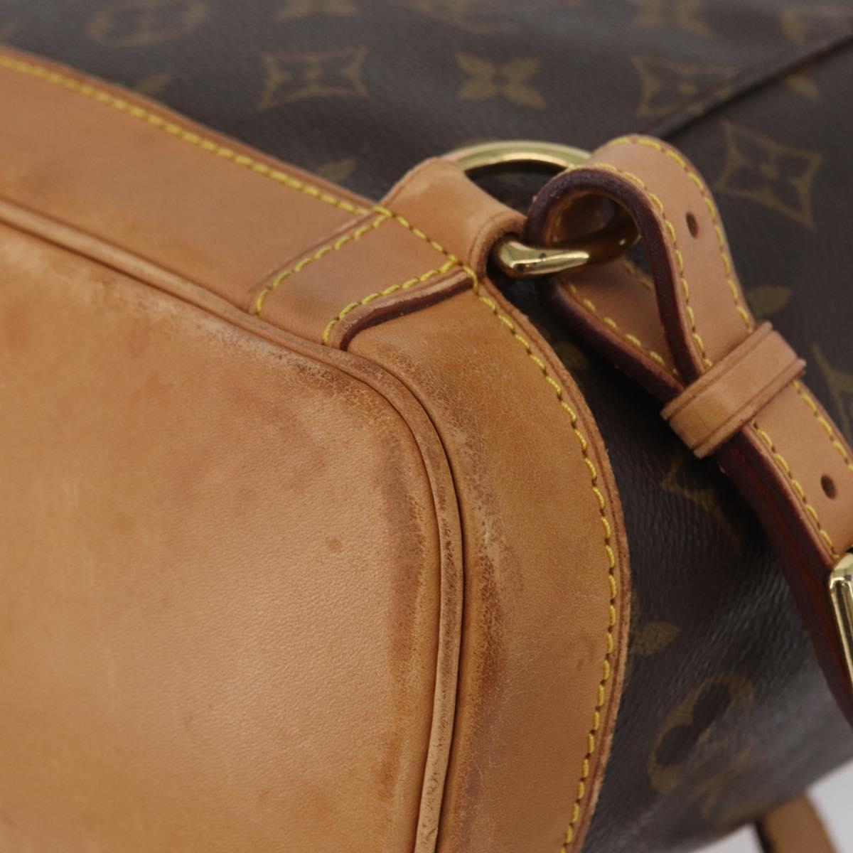 LOUIS VUITTON Monogram Montsouris MM Backpack M51136 LV Auth LNZ990A