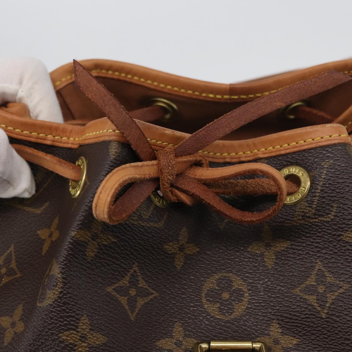 LOUIS VUITTON Monogram Montsouris MM Backpack M51136 LV Auth LNZ990A