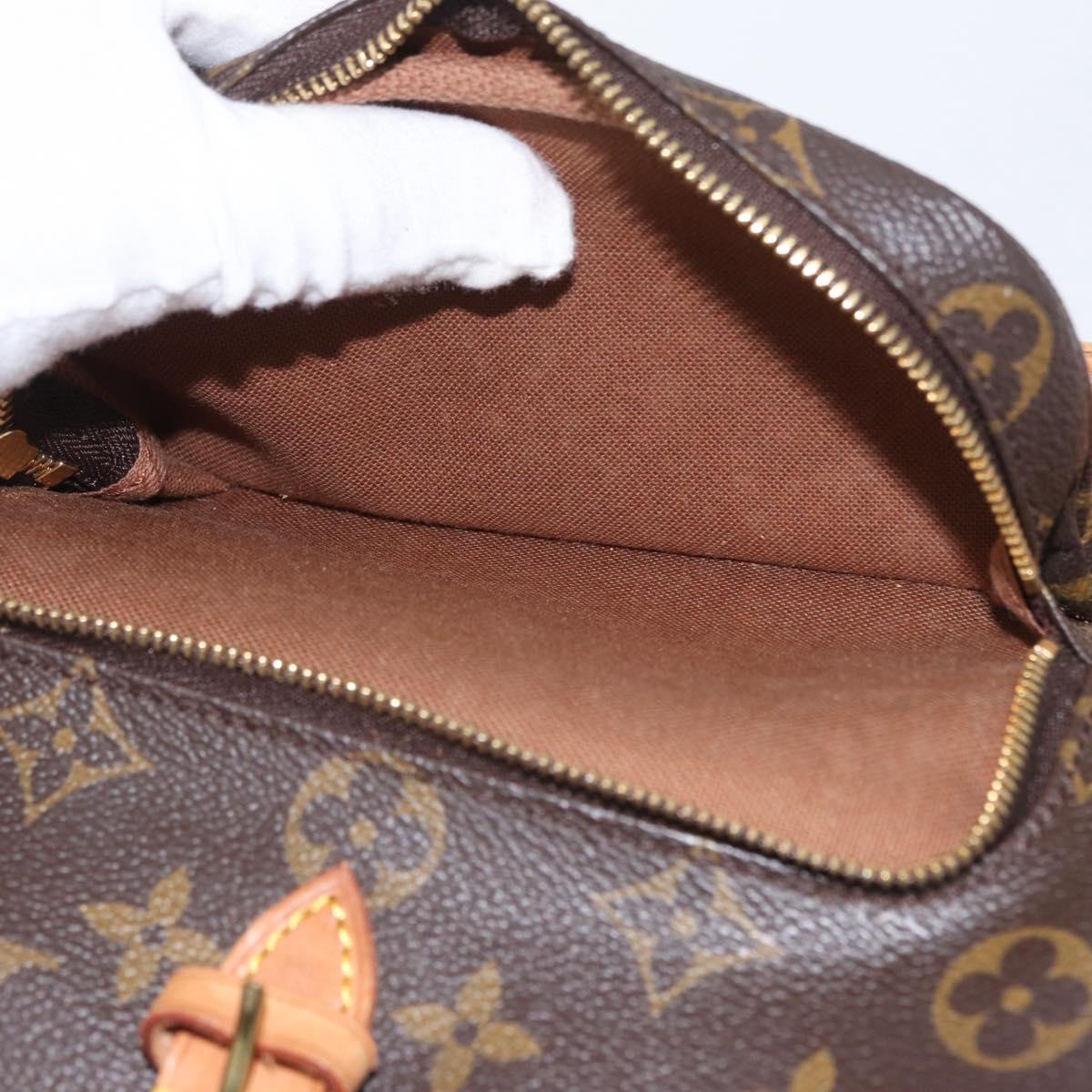 LOUIS VUITTON Monogram Montsouris MM Backpack M51136 LV Auth LNZ990A