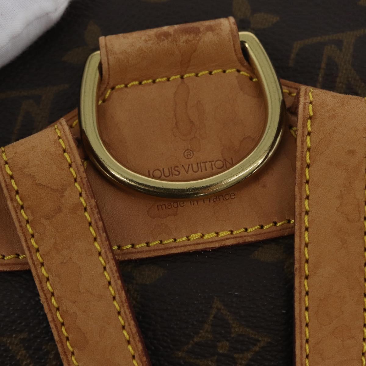 LOUIS VUITTON Monogram Montsouris MM Backpack M51136 LV Auth LNZ990A