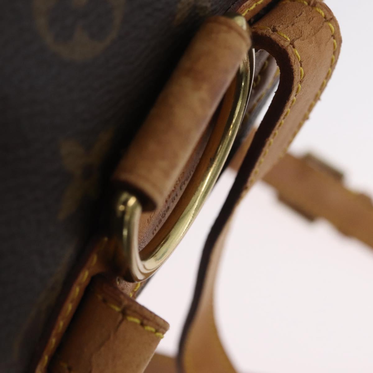 LOUIS VUITTON Monogram Montsouris MM Backpack M51136 LV Auth LNZ990A
