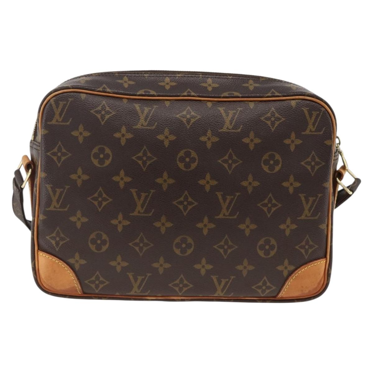 LOUIS VUITTON Monogram Nile Shoulder Bag M45244 LV Auth LNZ997A
