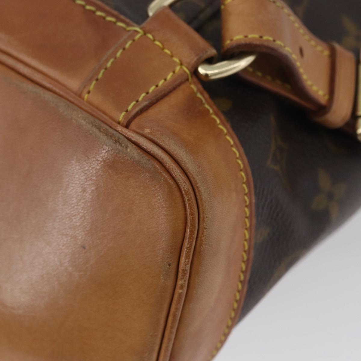 LOUIS VUITTON Monogram Montsouris MM Backpack M51136 LV Auth LNZ999A