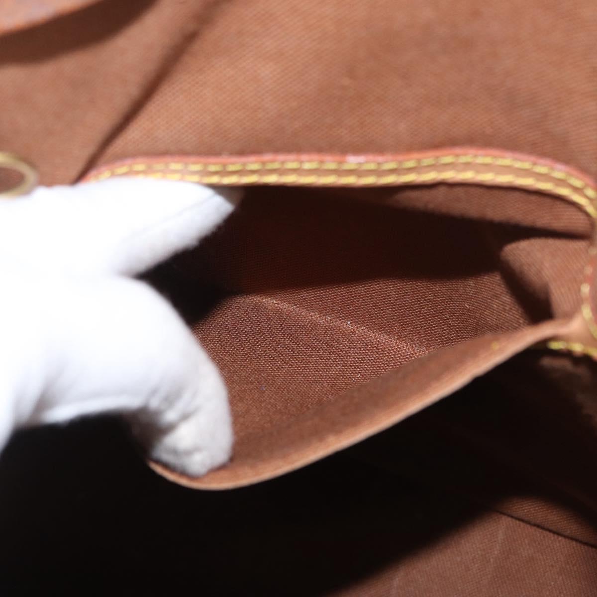 LOUIS VUITTON Monogram Montsouris MM Backpack M51136 LV Auth LNZ999A