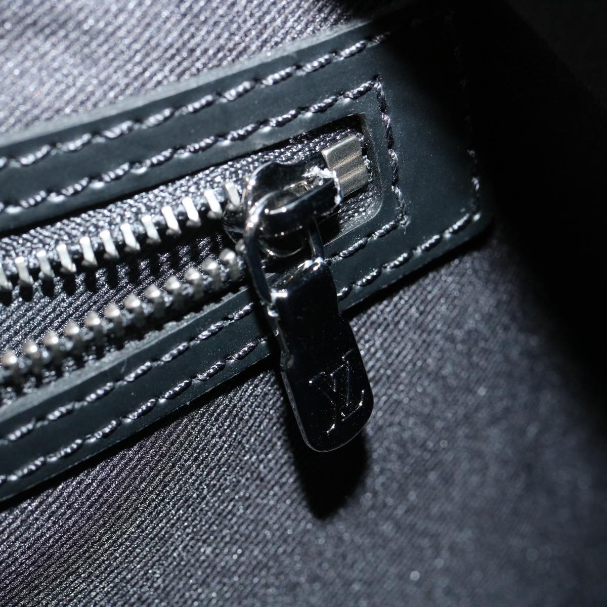 LOUIS VUITTON Eclipse Split Keepall Bandouliere 50 Boston Bag M43817 Auth 67489S