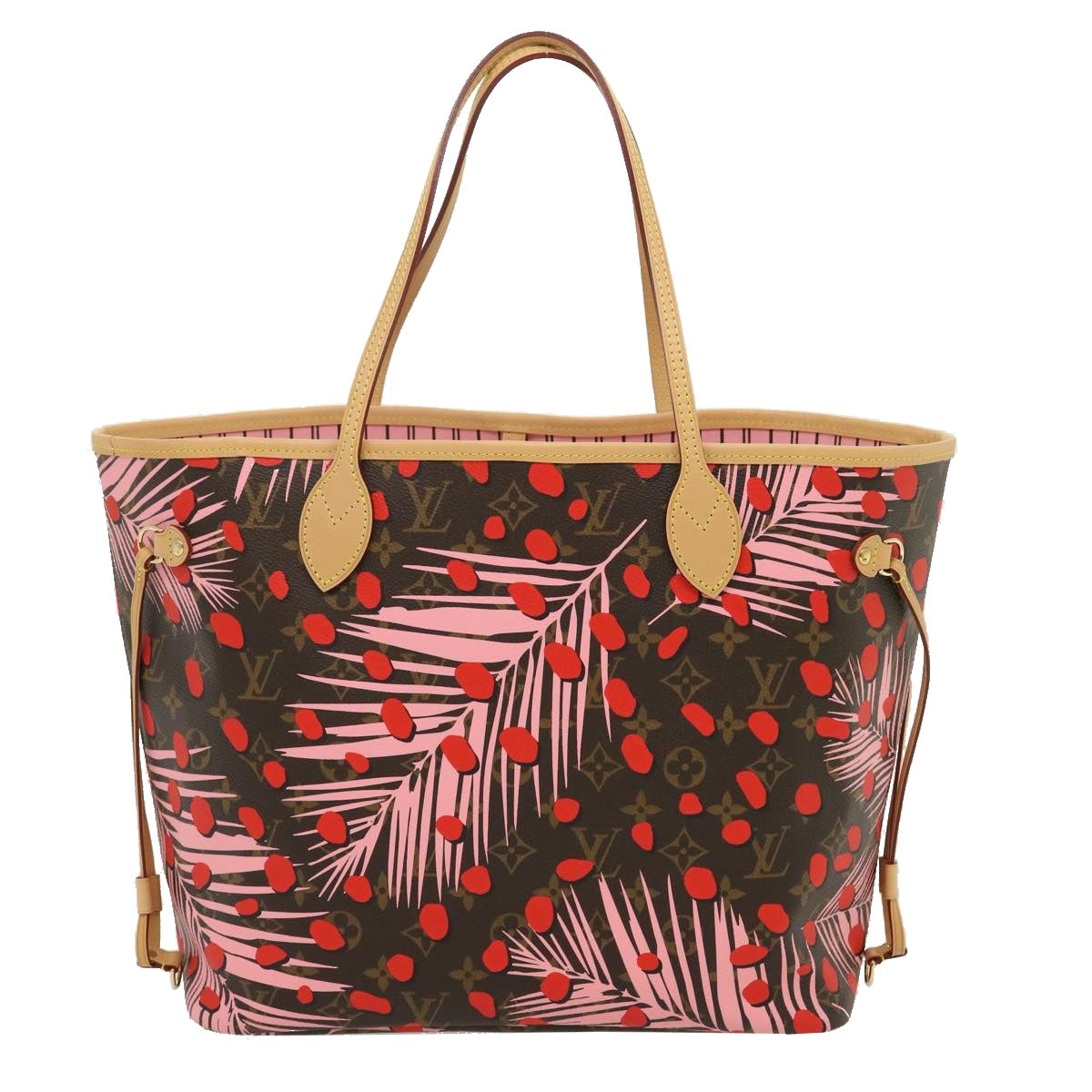 LOUIS VUITTON Monogram Jungle Dot Neverfull MM Tote Bag M41979 LV Auth 67490SV