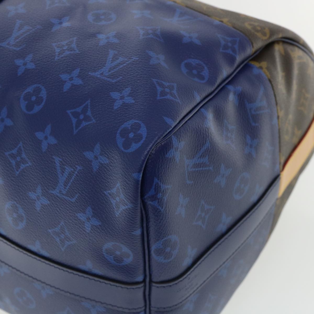 LOUIS VUITTON Monogram split Keepall Bandouliere 50 Boston Bag M43861 67497S