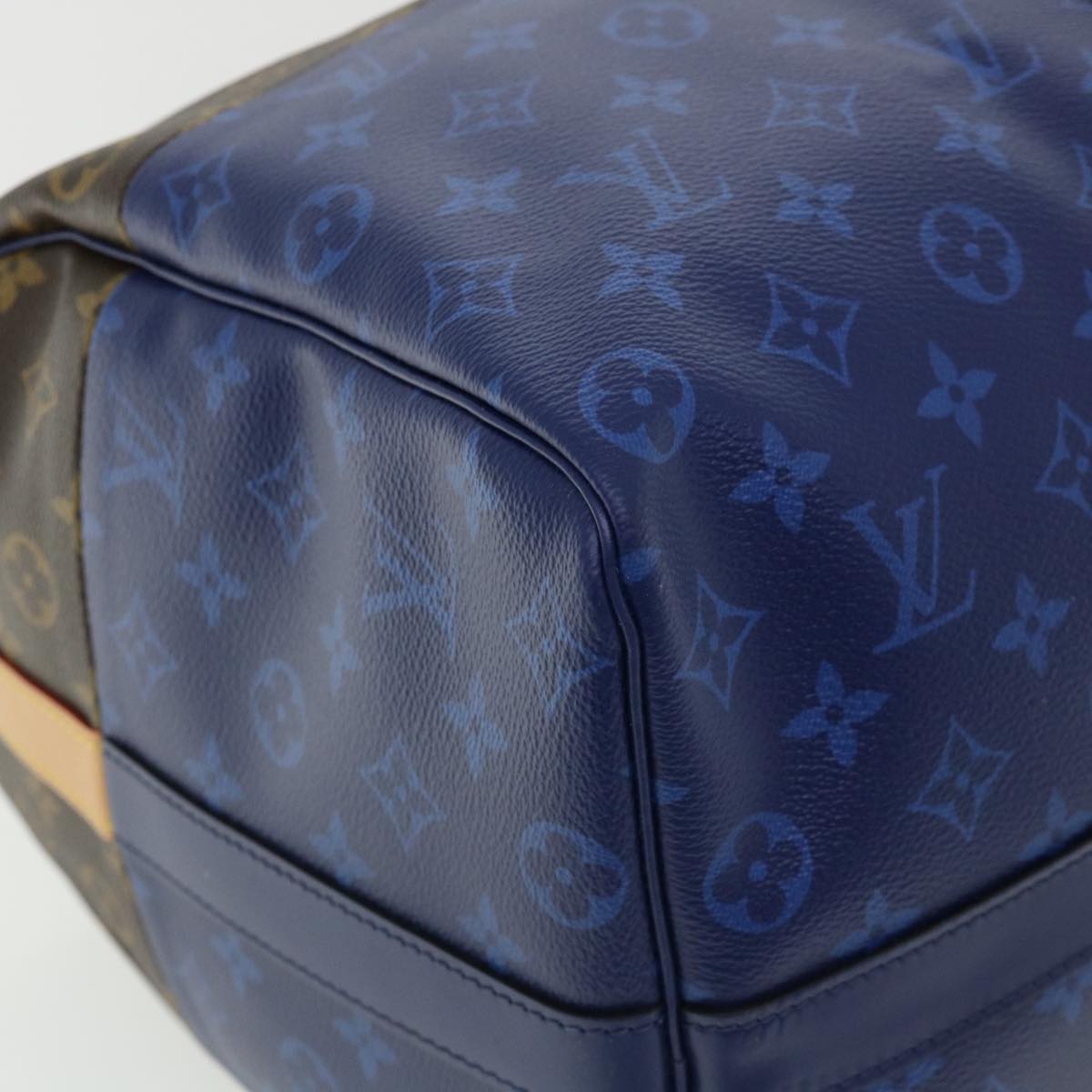 LOUIS VUITTON Monogram split Keepall Bandouliere 50 Boston Bag M43861 67497S