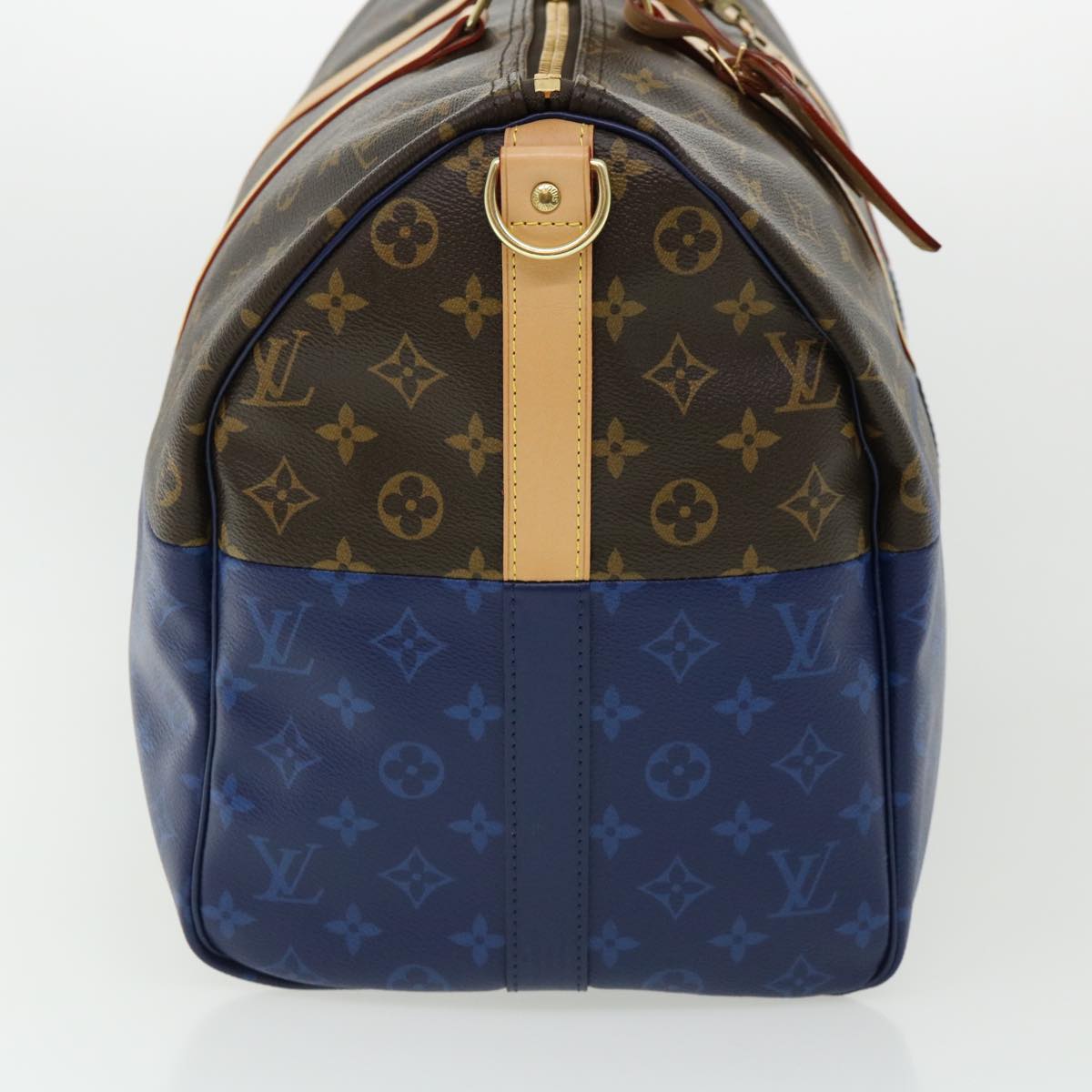LOUIS VUITTON Monogram split Keepall Bandouliere 50 Boston Bag M43861 67497S