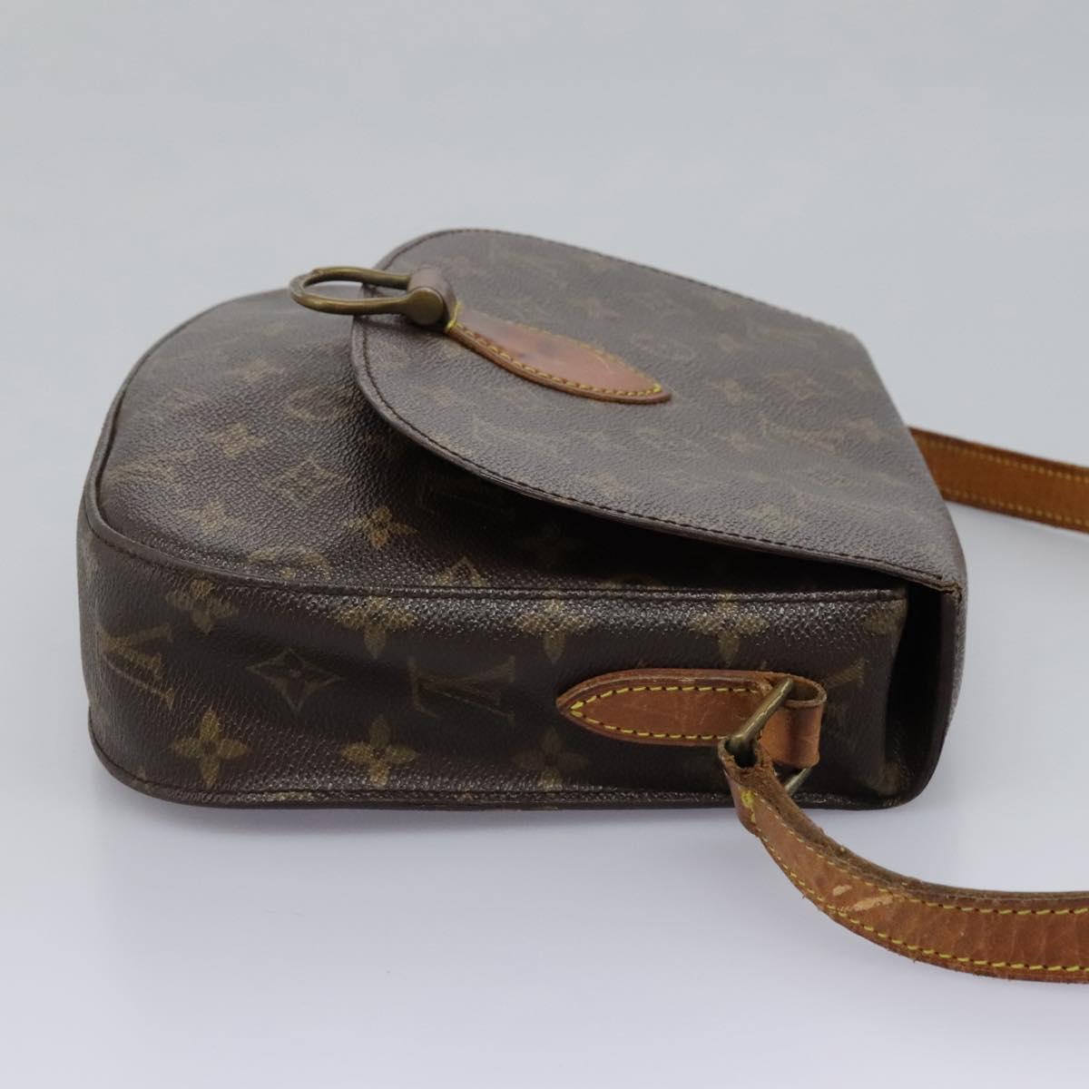 LOUIS VUITTON Monogram Monogram Saint Cloud GM Shoulder Bag M51242 Auth mr1126
