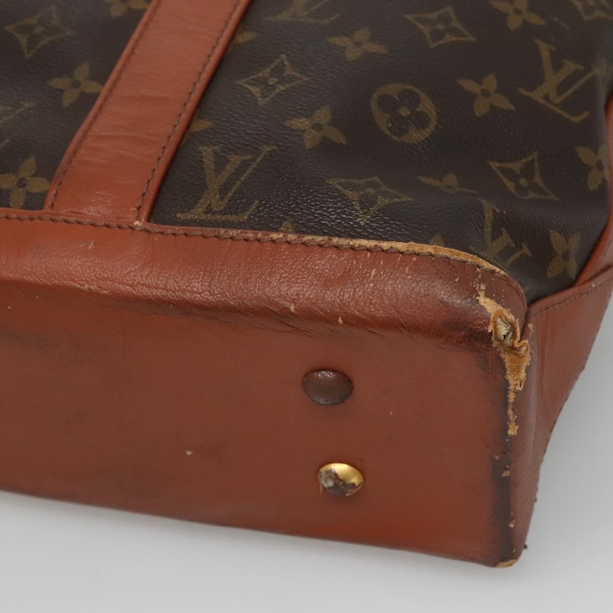 LOUIS VUITTON Monogram Sac Weekend PM Hand Bag M42425 LV Auth mr1128