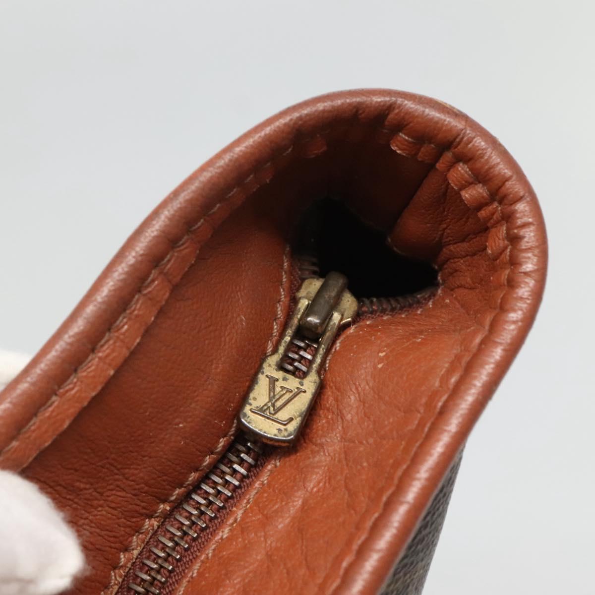 LOUIS VUITTON Monogram Sac Weekend PM Hand Bag M42425 LV Auth mr1128