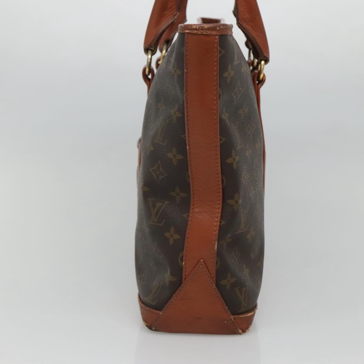 LOUIS VUITTON Monogram Sac Weekend PM Hand Bag M42425 LV Auth mr1128