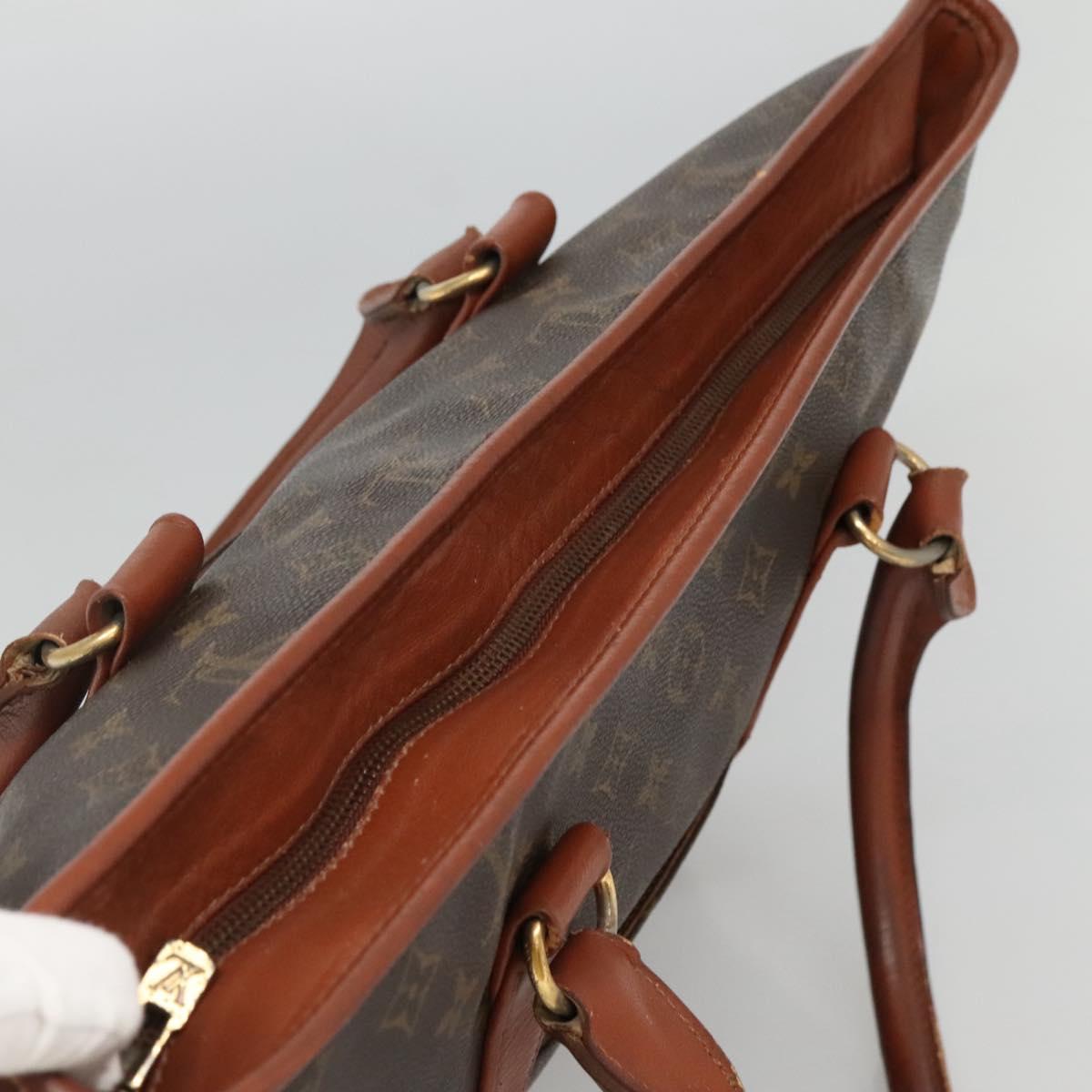LOUIS VUITTON Monogram Sac Weekend PM Hand Bag M42425 LV Auth mr1128