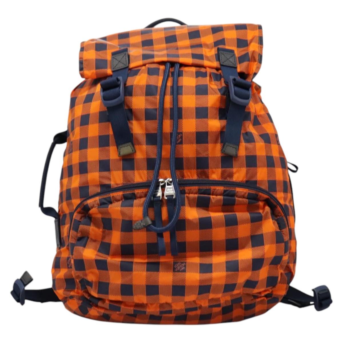 LOUIS VUITTON Damier Aventure Light Pack Backpack Nylon N41188 LV Auth mr1145V