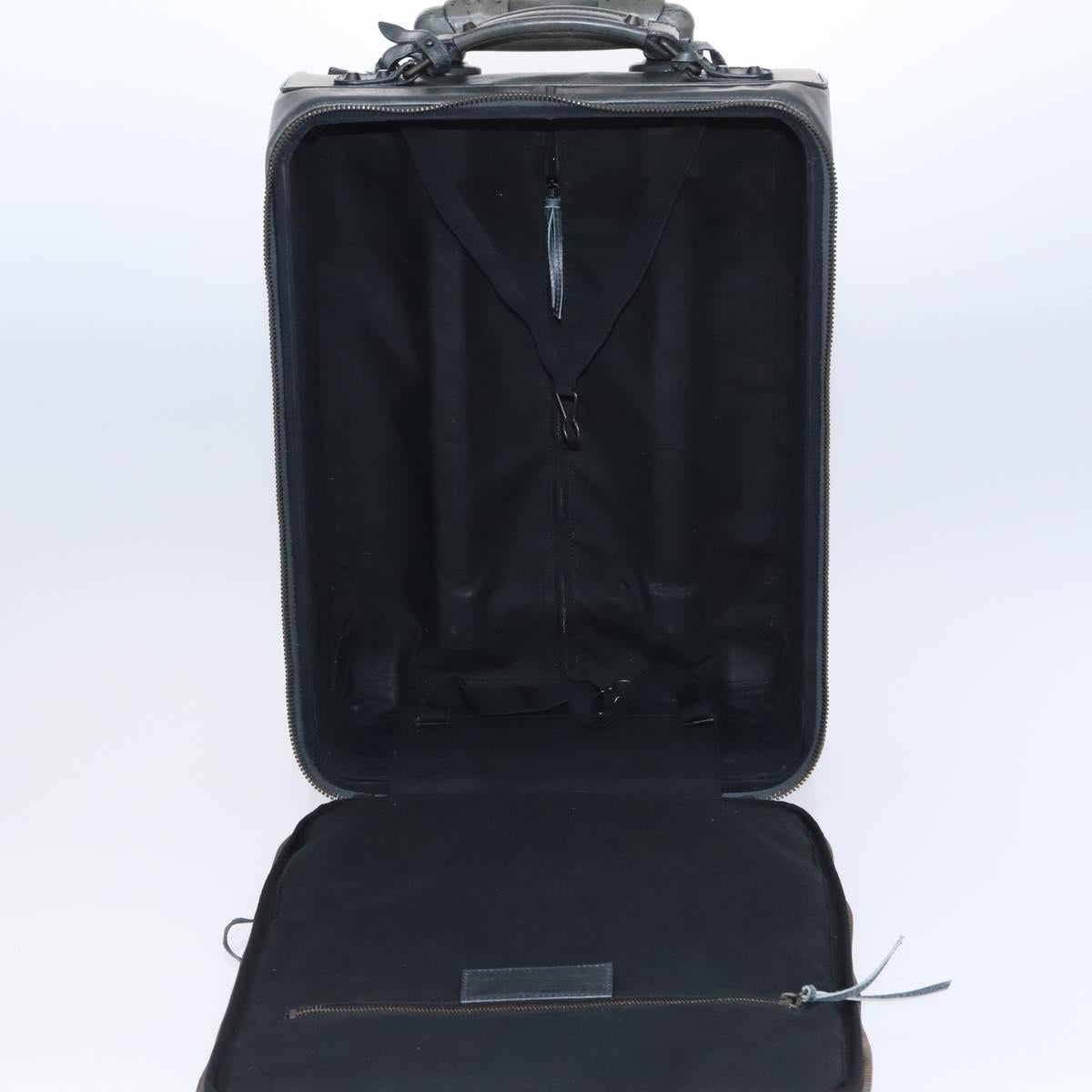 BALENCIAGA Suitcase Leather Khaki Auth mr1172