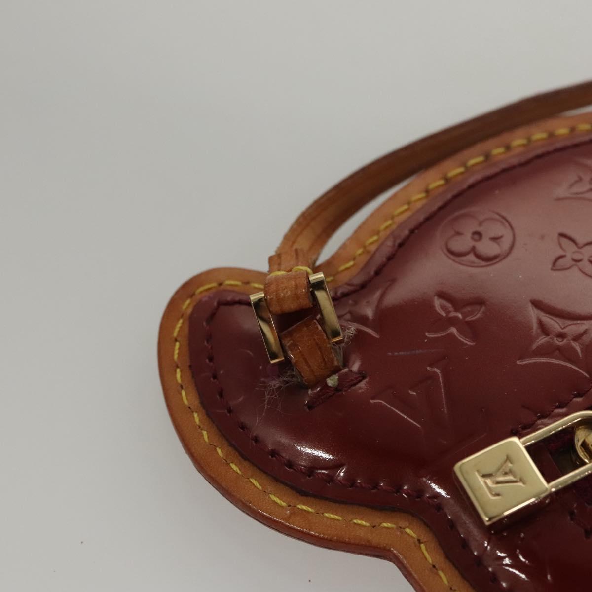 LOUIS VUITTON Vernis Pochette Papillon Shoulder Bag Purple M92270 LV Auth mr1177