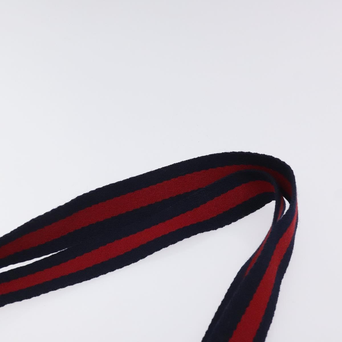 GUCCI GG Supreme Sherry Line Tote Bag PVC Navy 39 02 003 Auth mr1292