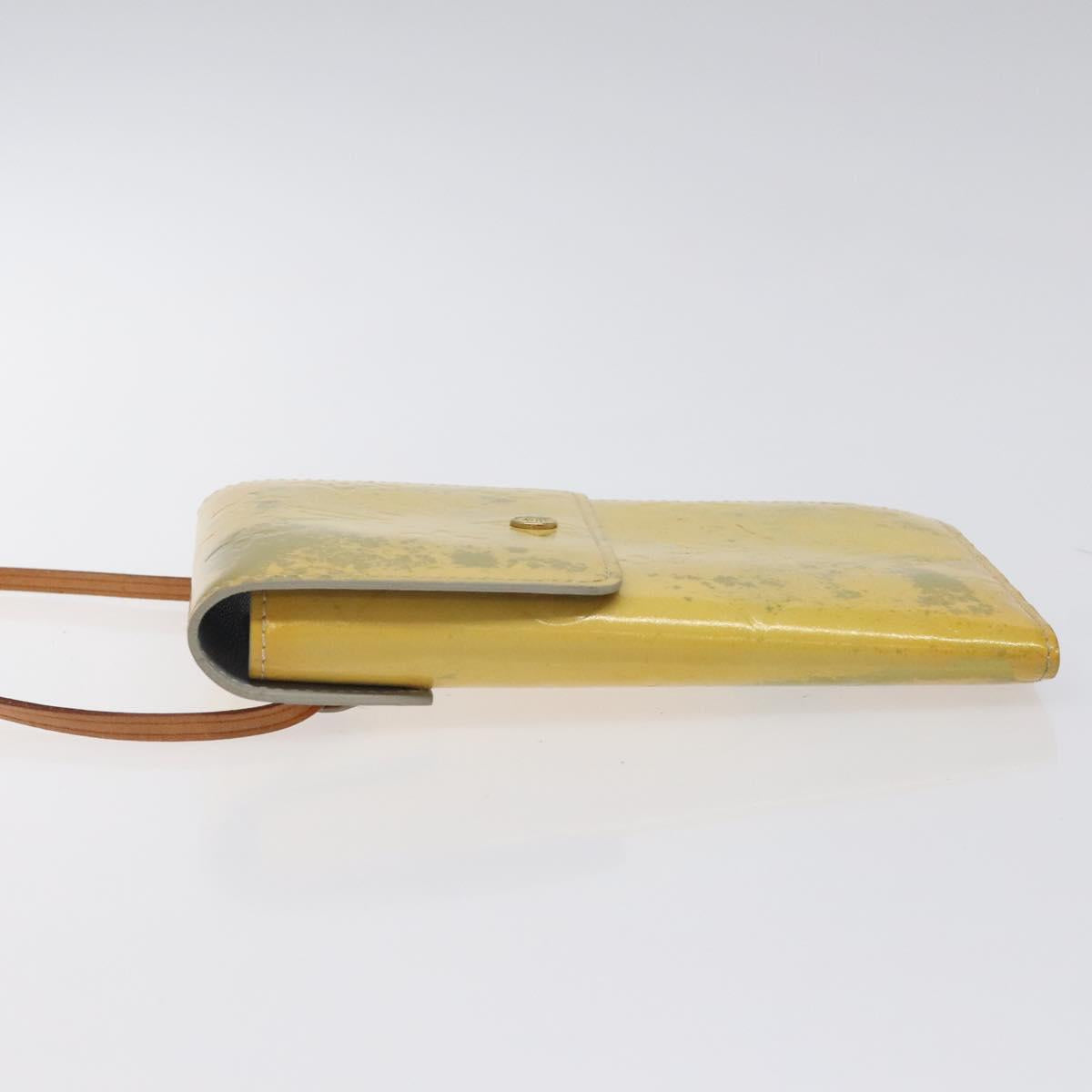 LOUIS VUITTON Monogram Vernis Walker Gris M91031 LV Auth mr1304