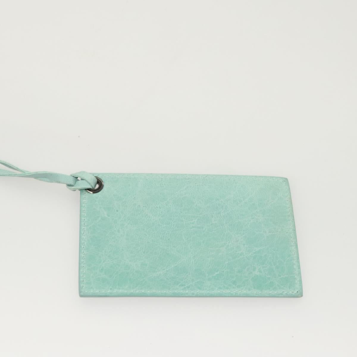 BALENCIAGA City Hand Bag Leather Green Auth mr1307