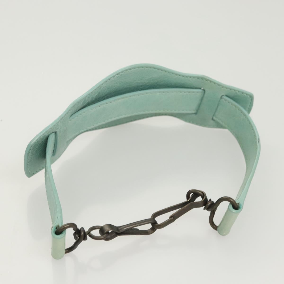 BALENCIAGA City Hand Bag Leather Green Auth mr1307