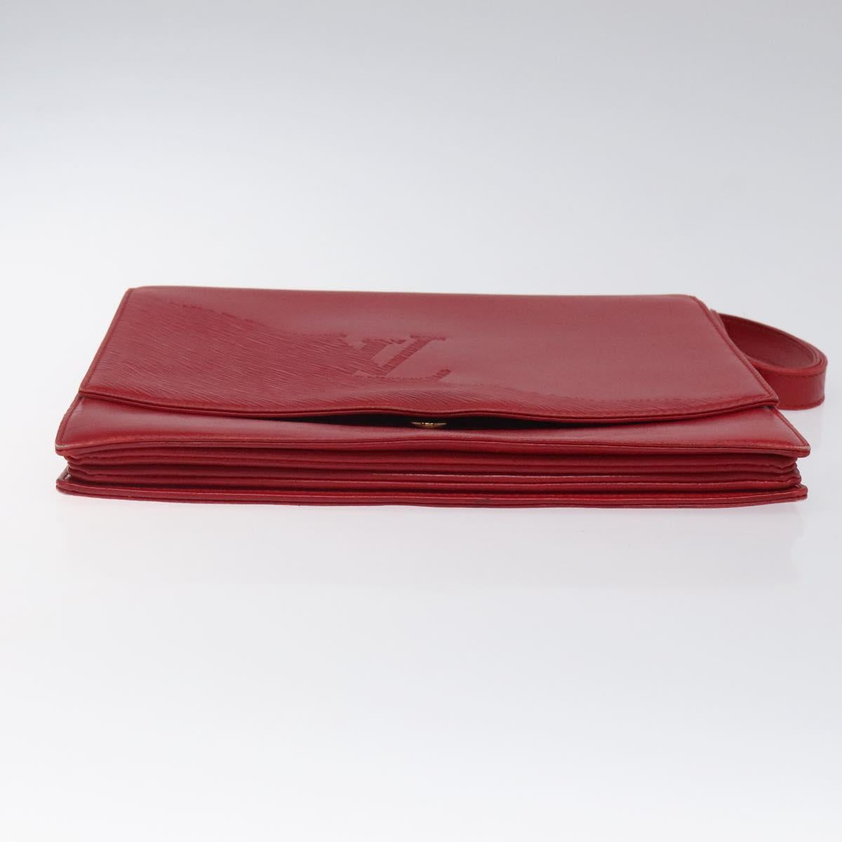 LOUIS VUITTON Opera line Delph Shoulder Bag Red M63937 LV Auth mr1310