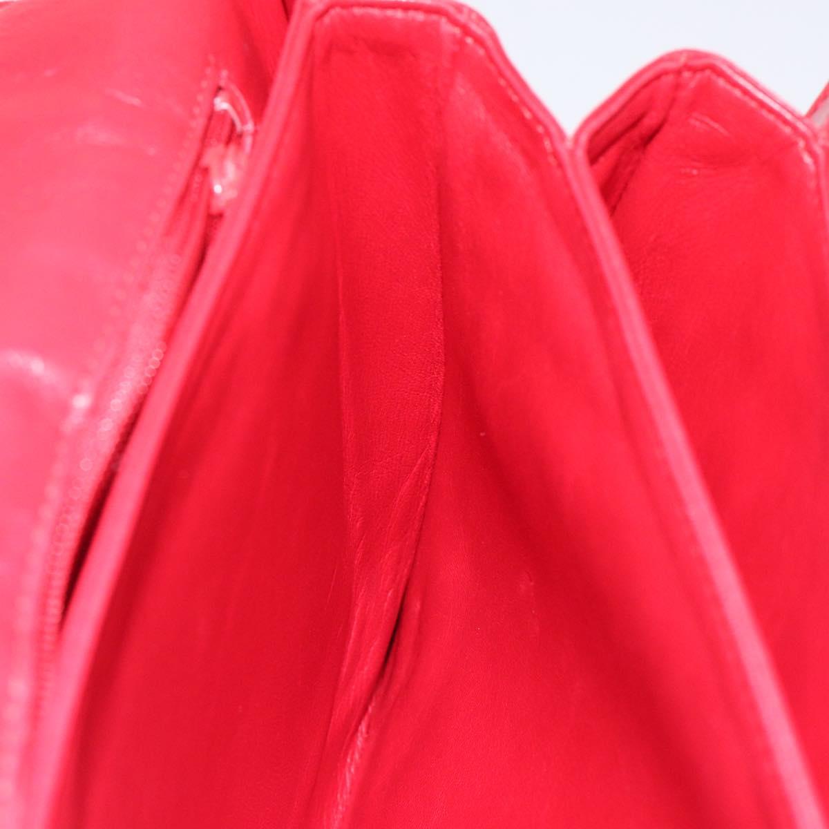 LOUIS VUITTON Opera line Delph Shoulder Bag Red M63937 LV Auth mr1310