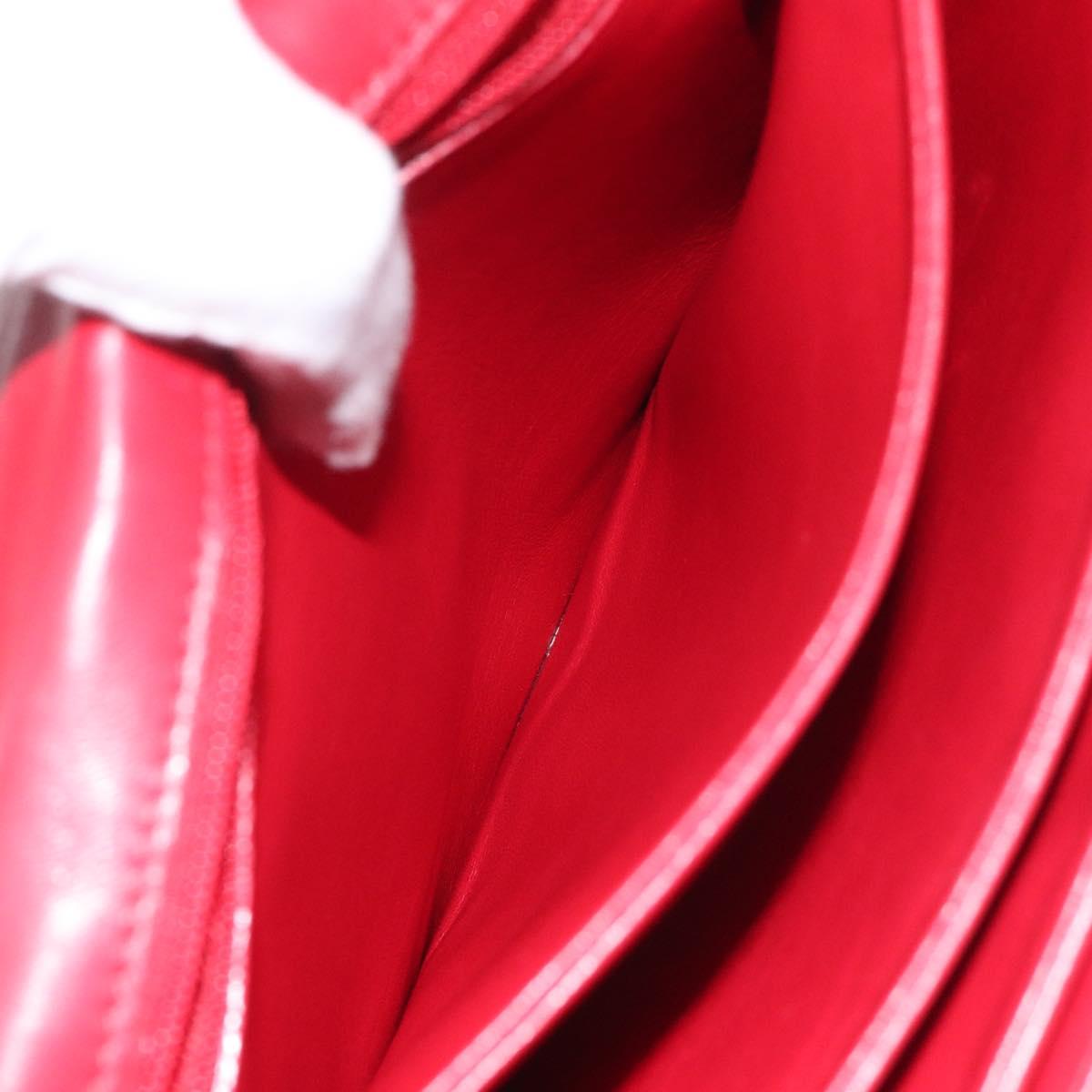 LOUIS VUITTON Opera line Delph Shoulder Bag Red M63937 LV Auth mr1310