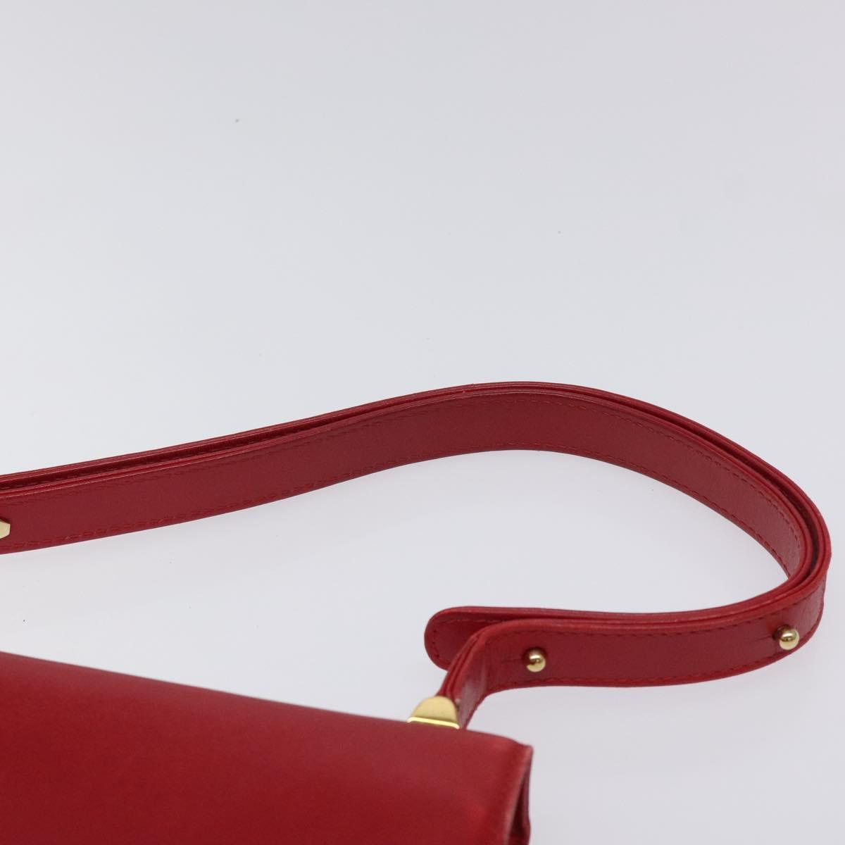 LOUIS VUITTON Opera line Delph Shoulder Bag Red M63937 LV Auth mr1310
