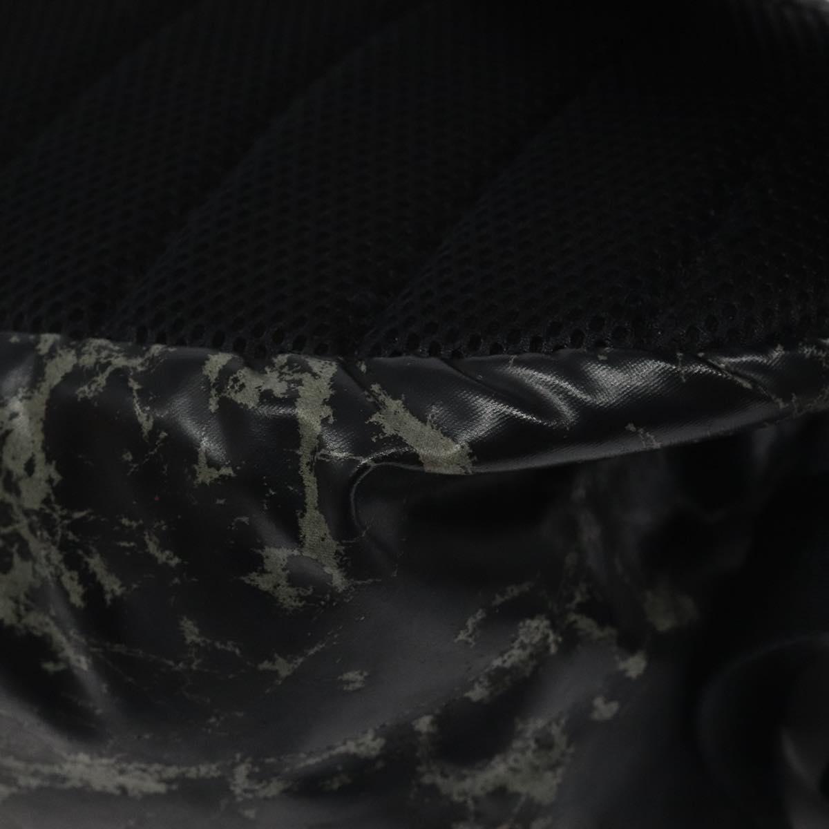 CHANEL Sports Waist Bag Nylon Black CC Auth mr1323