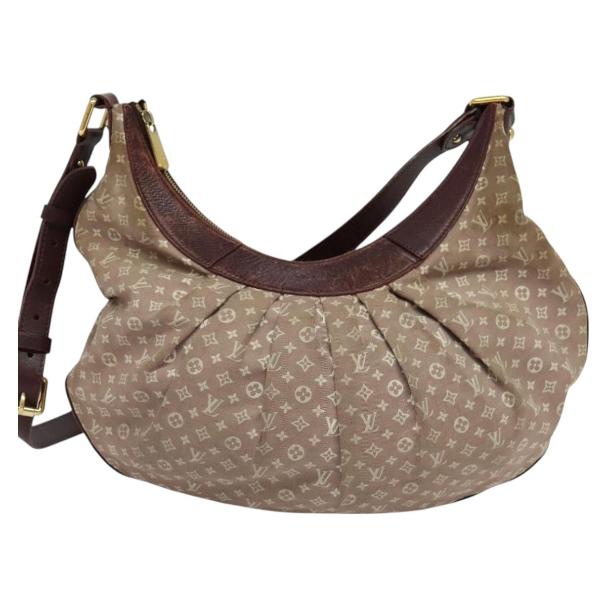 LOUIS VUITTON Monogram Idylle Rhapsody MM Shoulder Bag Sepia M40405 Auth mr1341