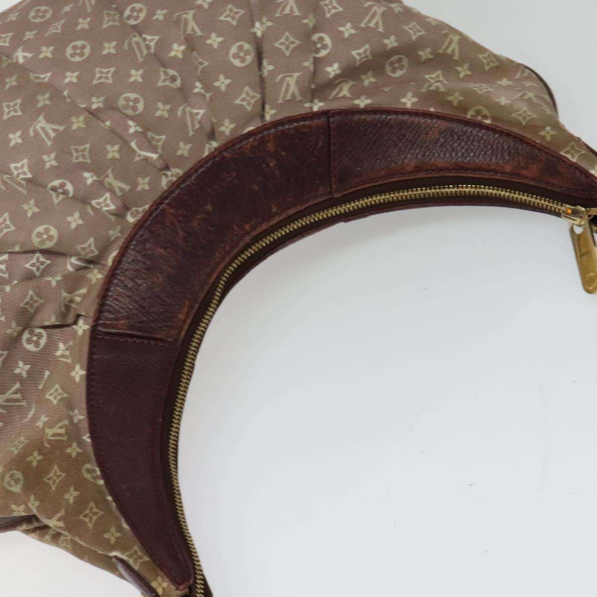 LOUIS VUITTON Monogram Idylle Rhapsody MM Shoulder Bag Sepia M40405 Auth mr1341