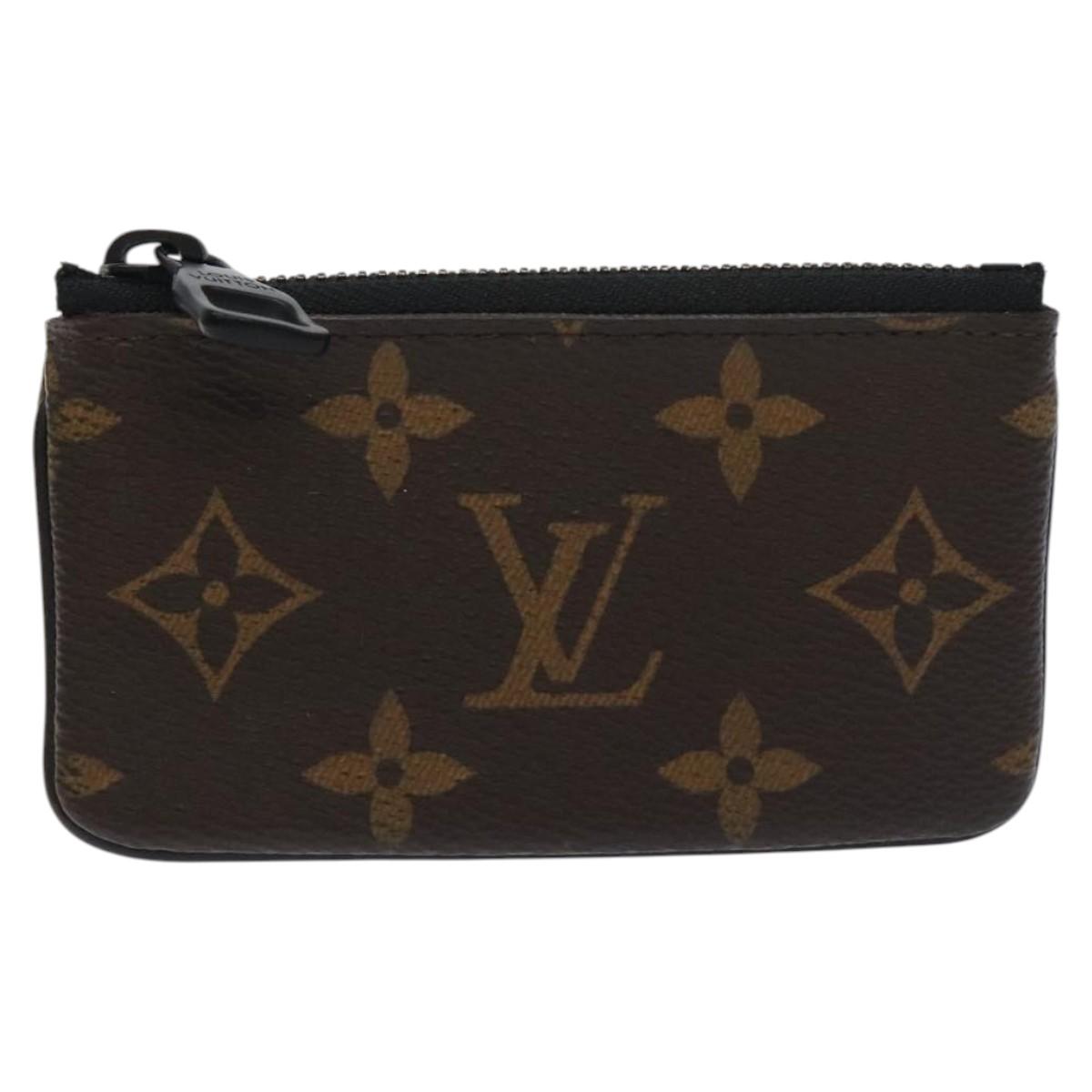 LOUIS VUITTON Monogram Solar Powered Ray Pochette Cles M44487 LV Auth mr1436