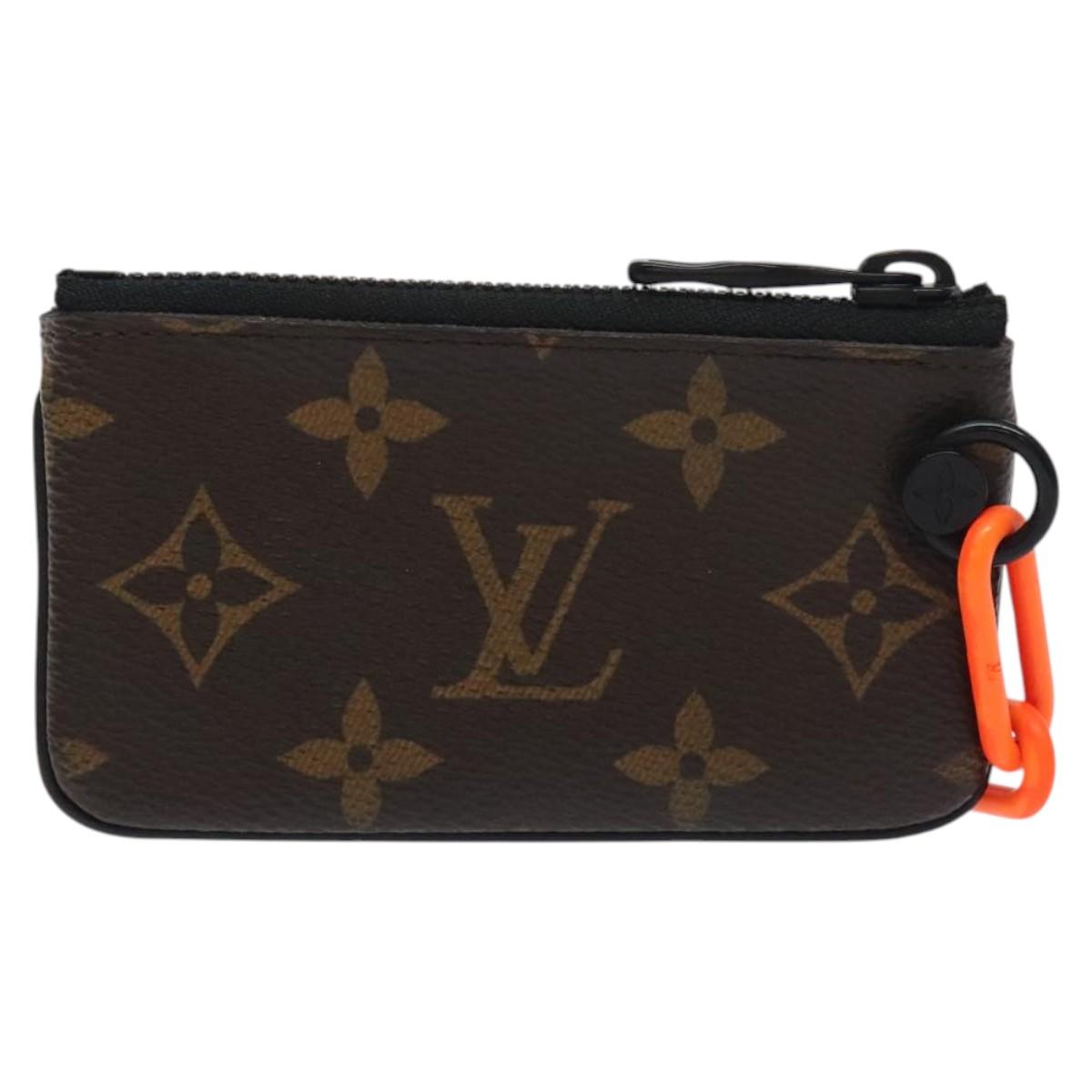 LOUIS VUITTON Monogram Solar Powered Ray Pochette Cles M44487 LV Auth mr1436