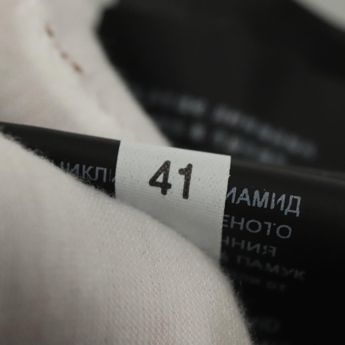 PRADA Cap Nylon M Black Auth mr1473