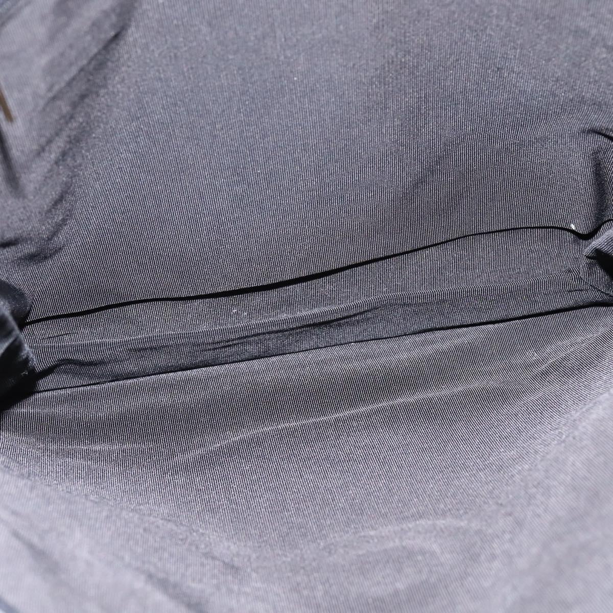 CHANEL Shoulder Bag Leather Black Gold CC Auth mr1518