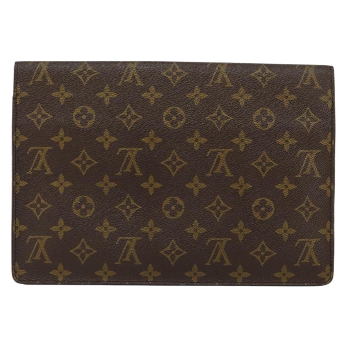 LOUIS VUITTON Monogram Ranelag Clutch Bag M51782 LV Auth mr1522