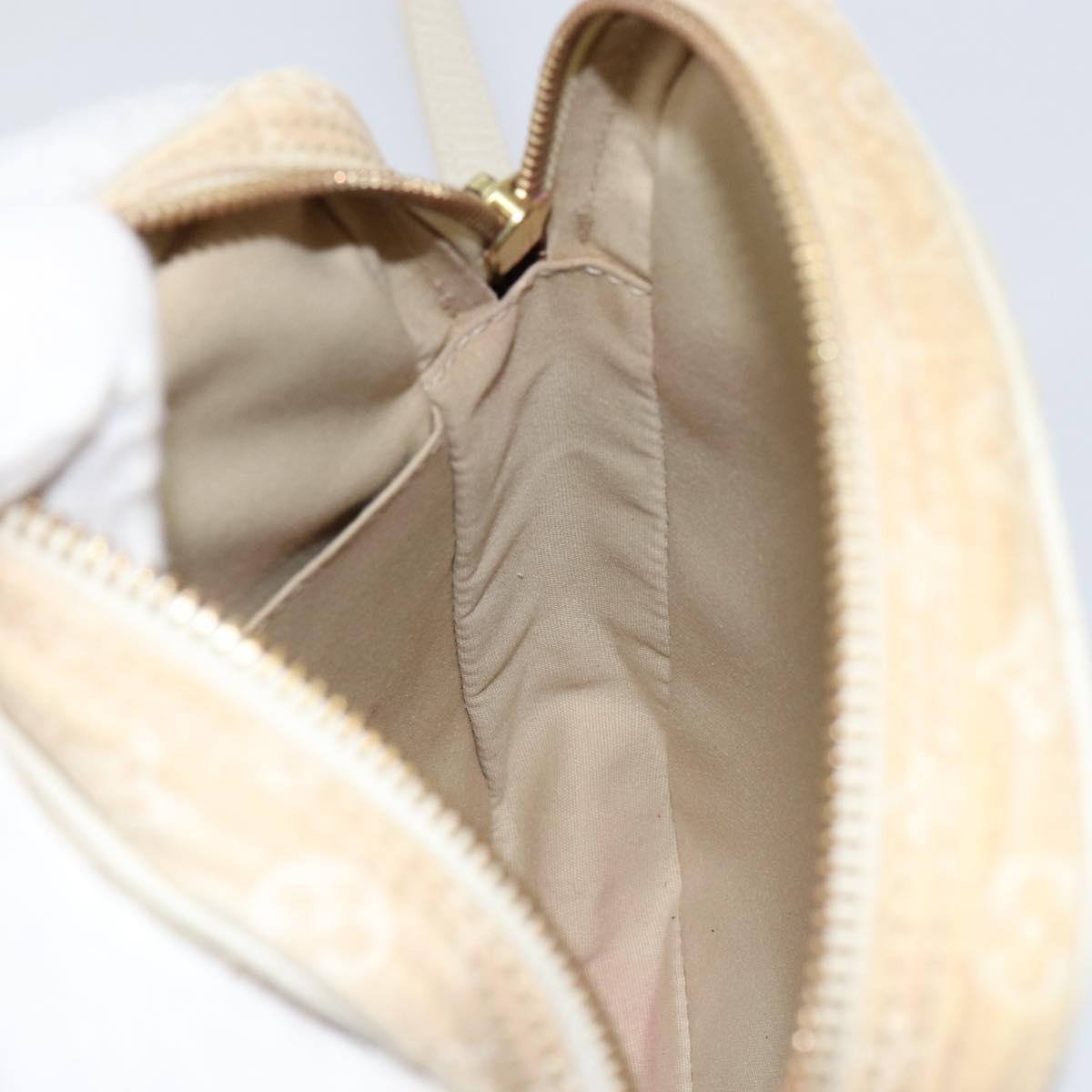 LOUIS VUITTON Monogram Mini Lin Danube Shoulder Bag Dunne M95318 LV Auth mr1523