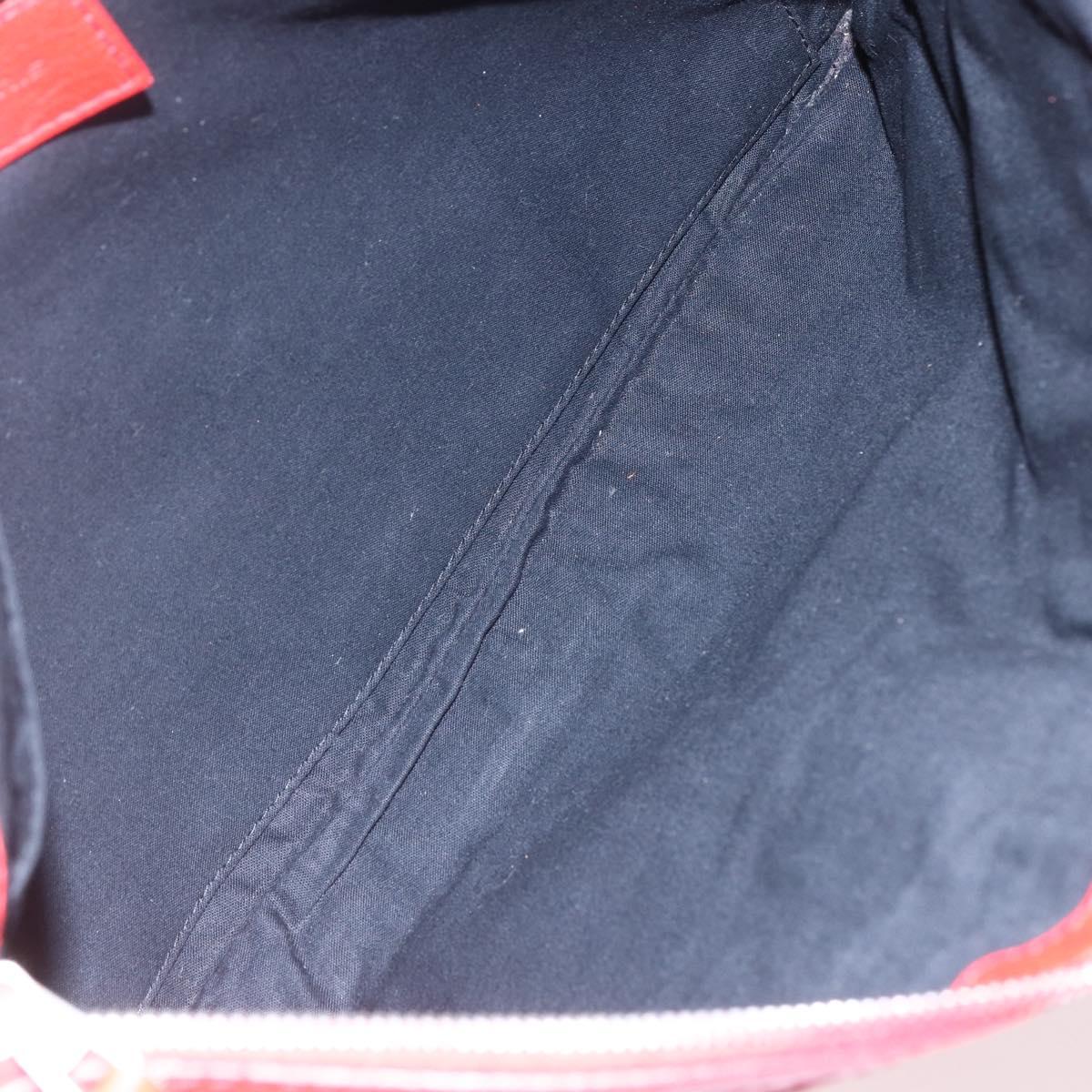 BALENCIAGA Clutch Bag Leather Red 273023 Auth mr1530