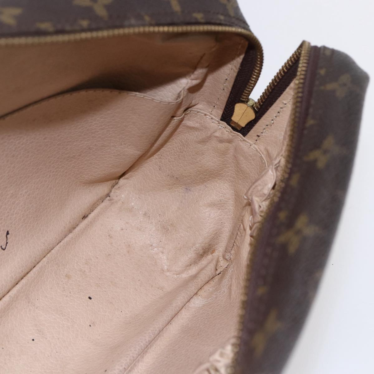 LOUIS VUITTON Monogram Trousse Toilette 28 Clutch Bag M47522 LV Auth mr1538